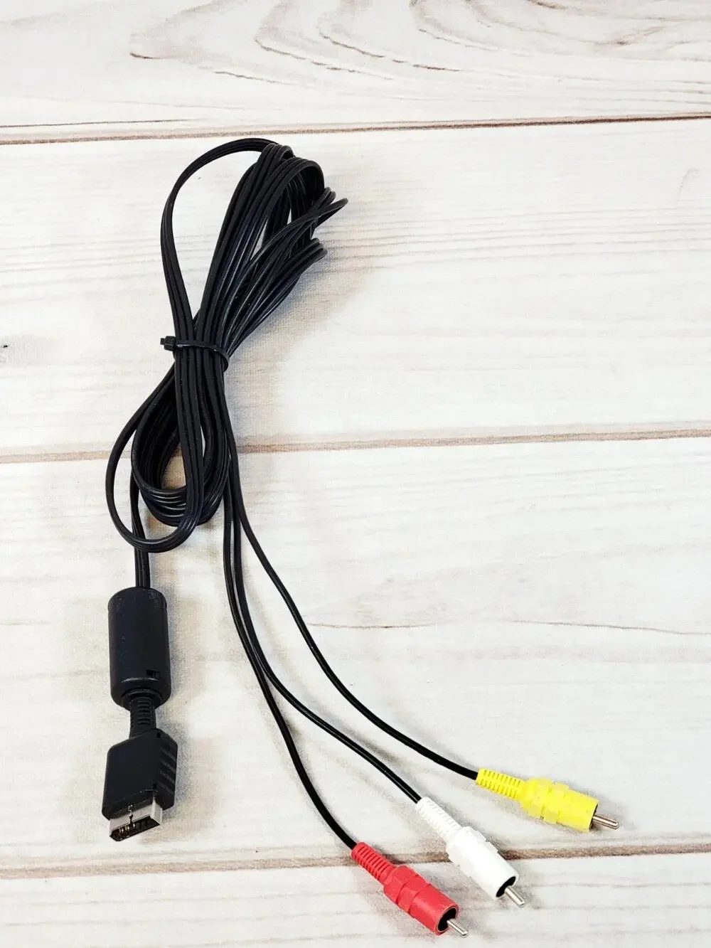 Official Sony Playstation AV RCA Composite Cable OEM PS3 PS2 PS1 PSX